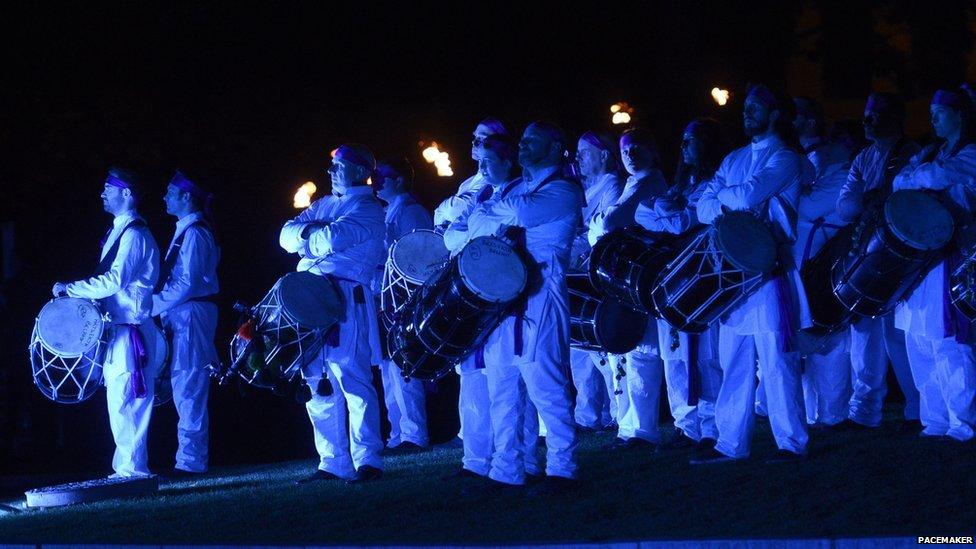 Nine Nights festival at Belfast City Hall