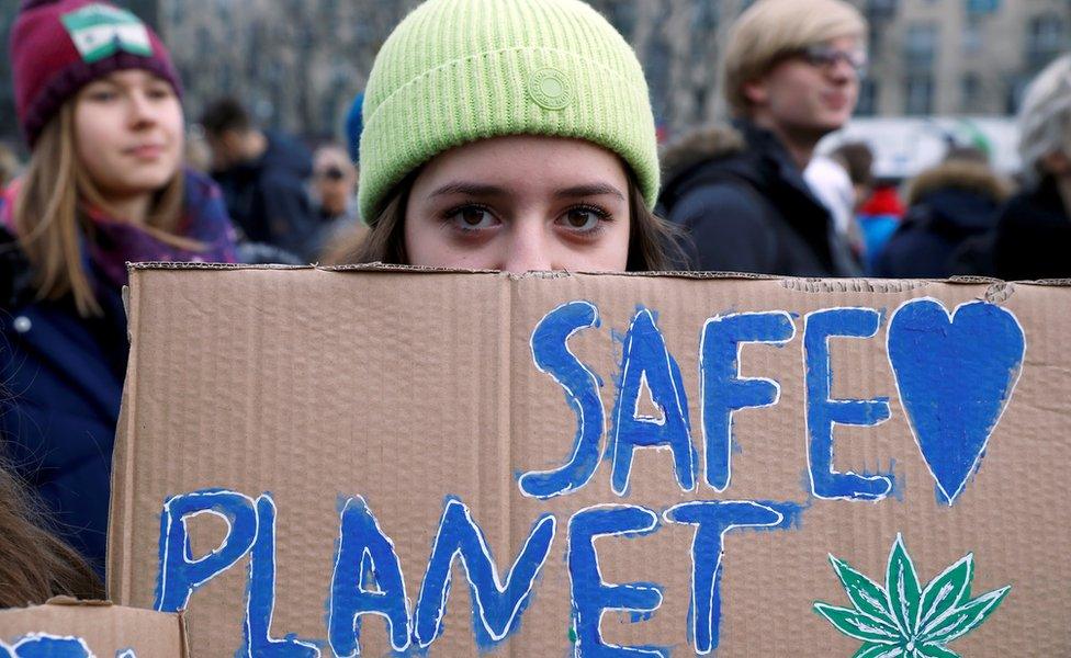 School strike climate protesters