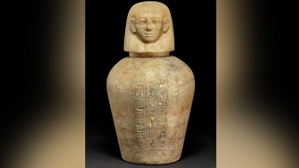 The canopic jar