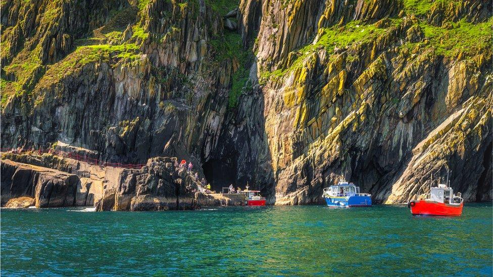 Skellig pier