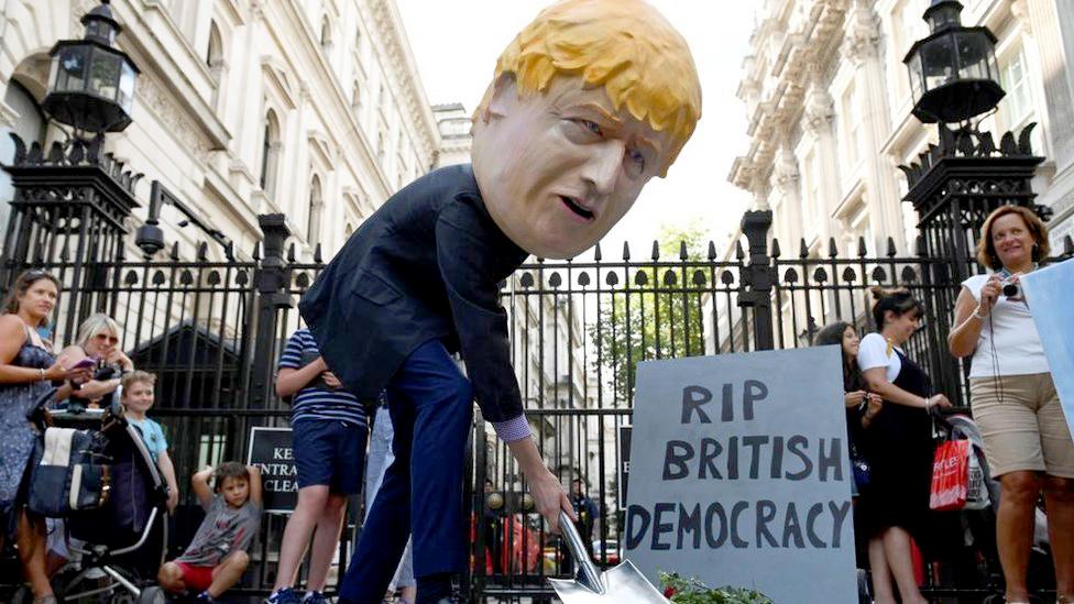 Boris-Johnson-figure-at-protests.