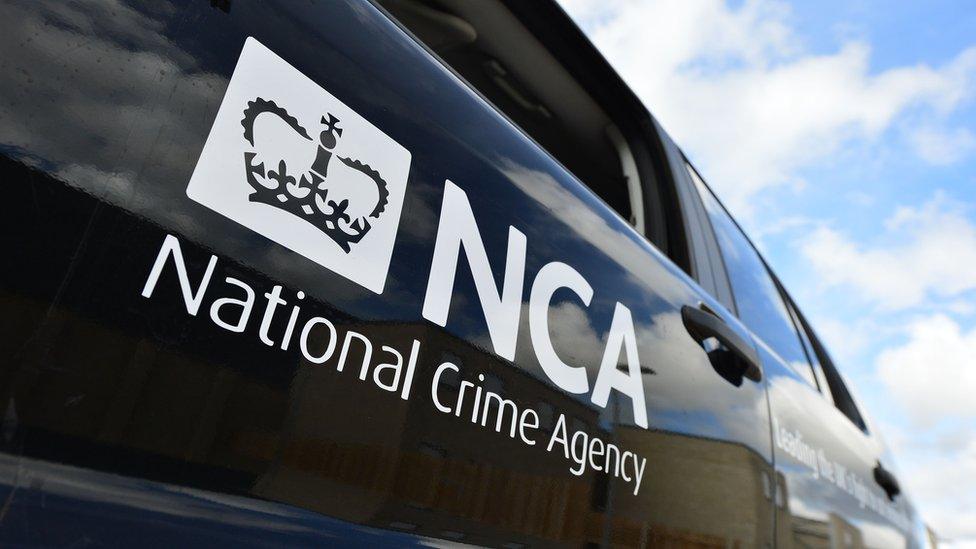 NCA logo on vehicle