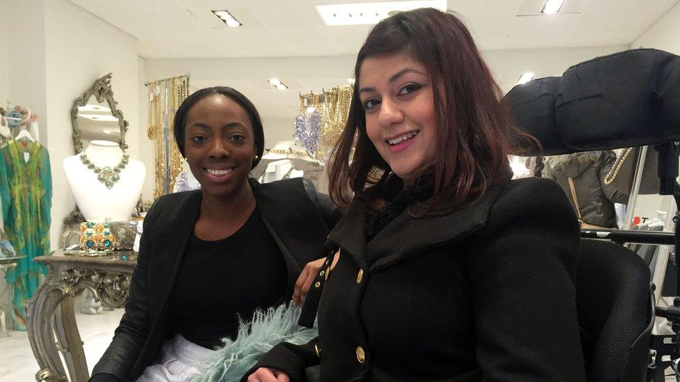 Rupy with her BBC three pa