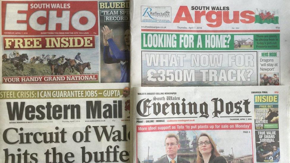 Welsh newspapers