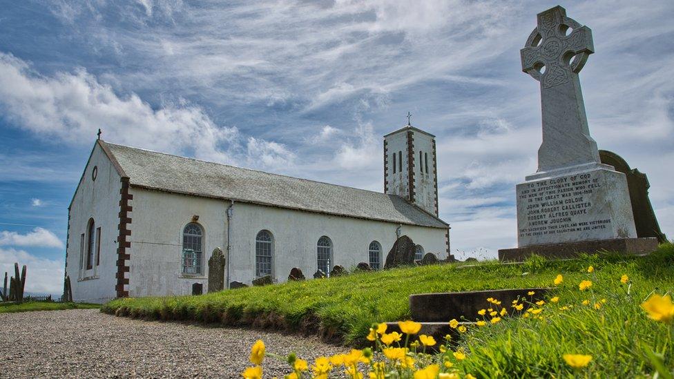 St Patrick's Church in Jurby