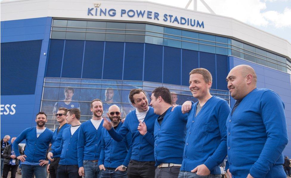 men wearing a cardigan