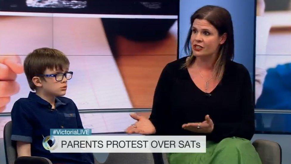 Mother, Sarah Hughes on Victoria Derbyshire programme