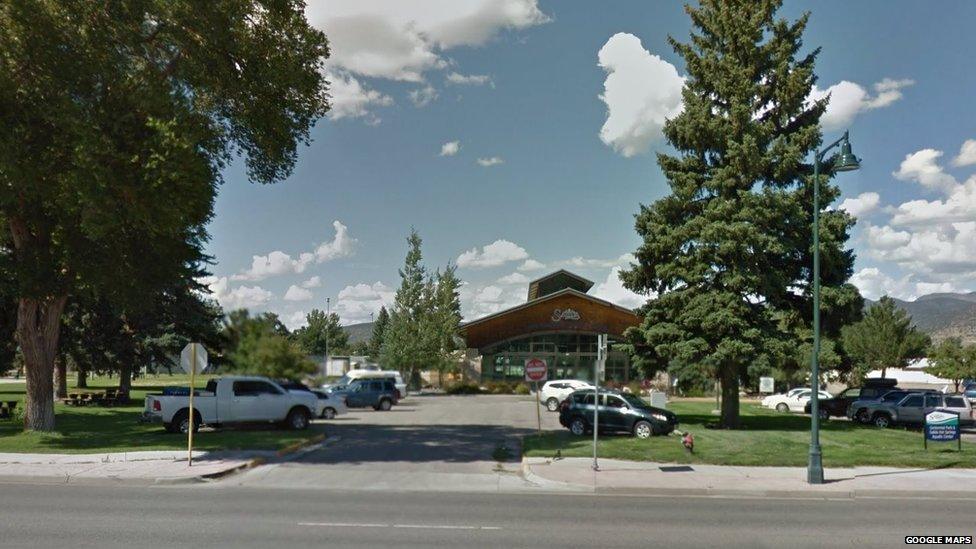 Swimming pool in Salida, Colorado