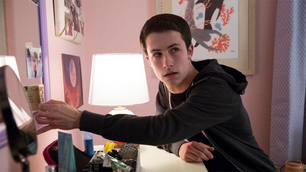 Dylan Minnette in 13 Reasons Why