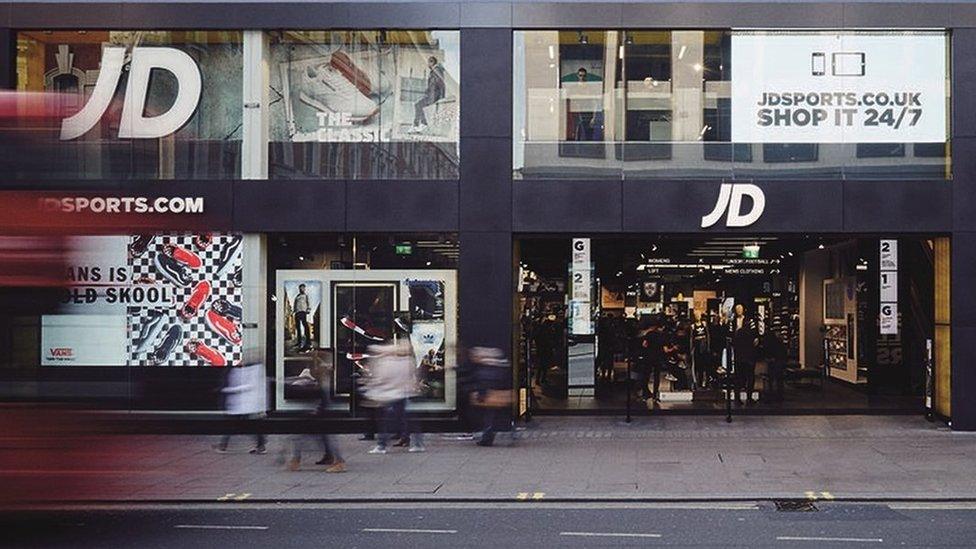JD Sports store