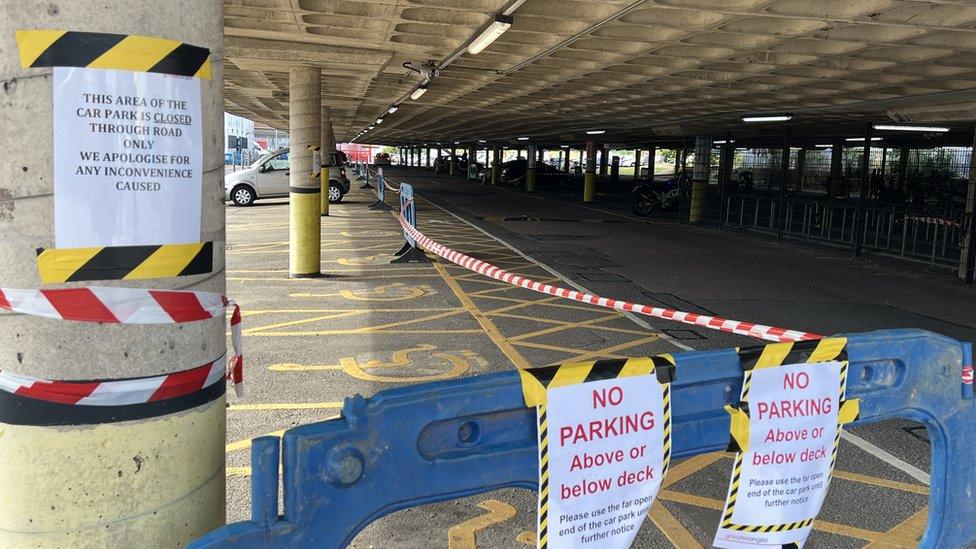 Colchester railway station car park