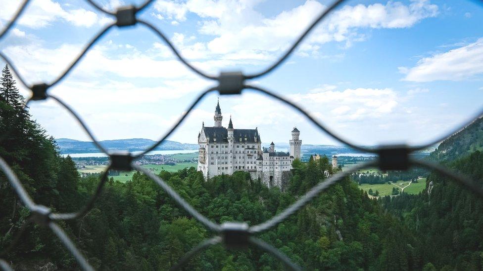 Neuschwanstein castle in Germany