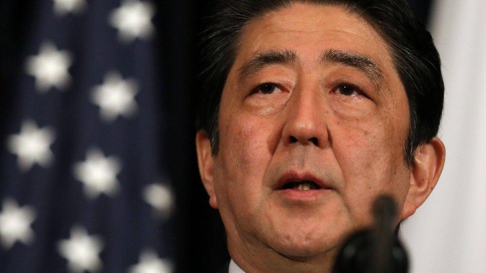 Japanese Prime Minister Shinzo Abe