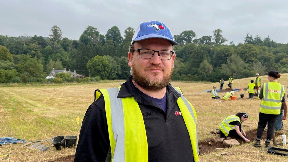 Ian Hill from HARP Archaeology