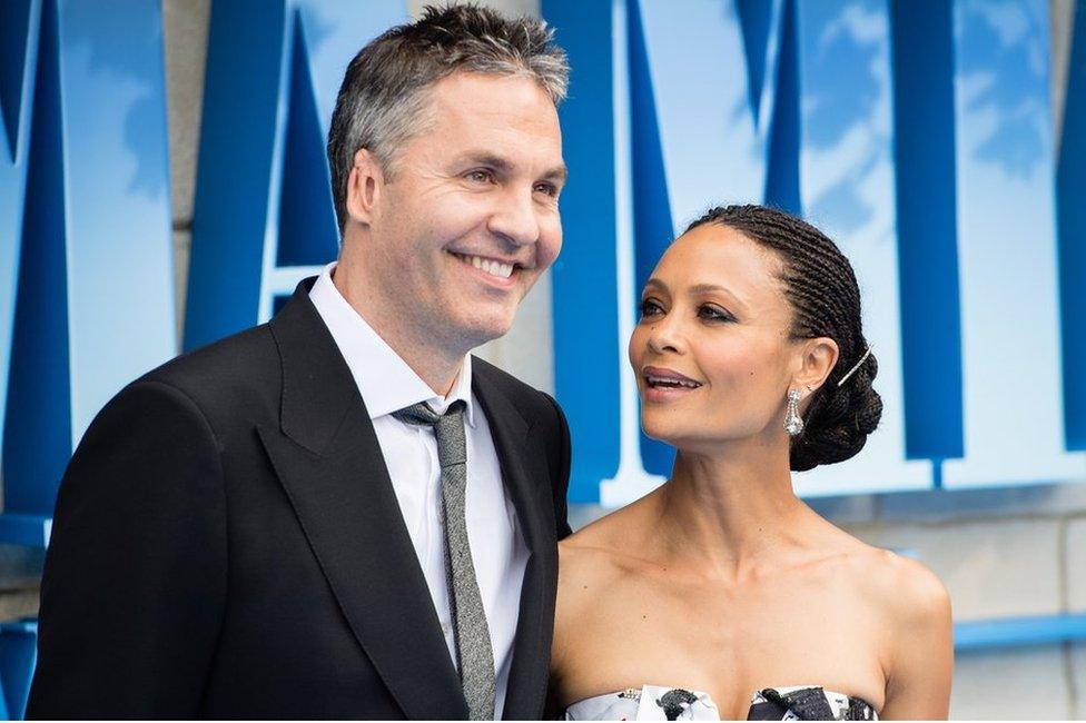 Ol Parker and Thandie Newton