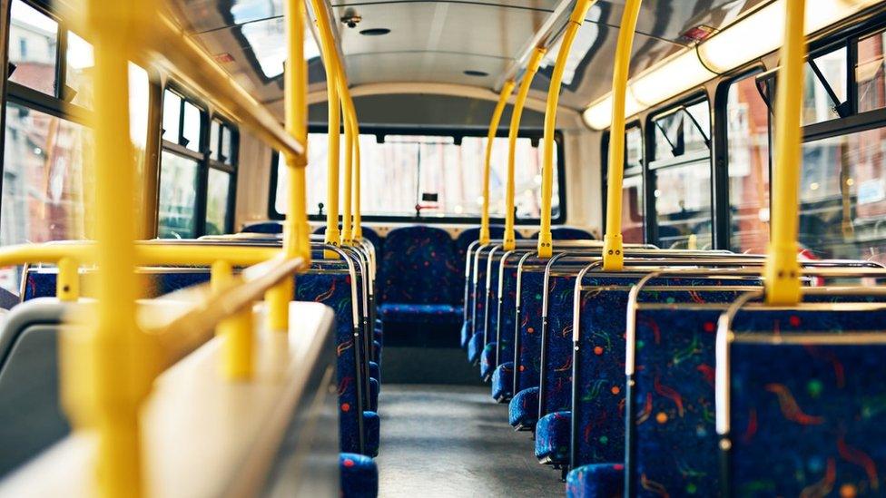 empty bus