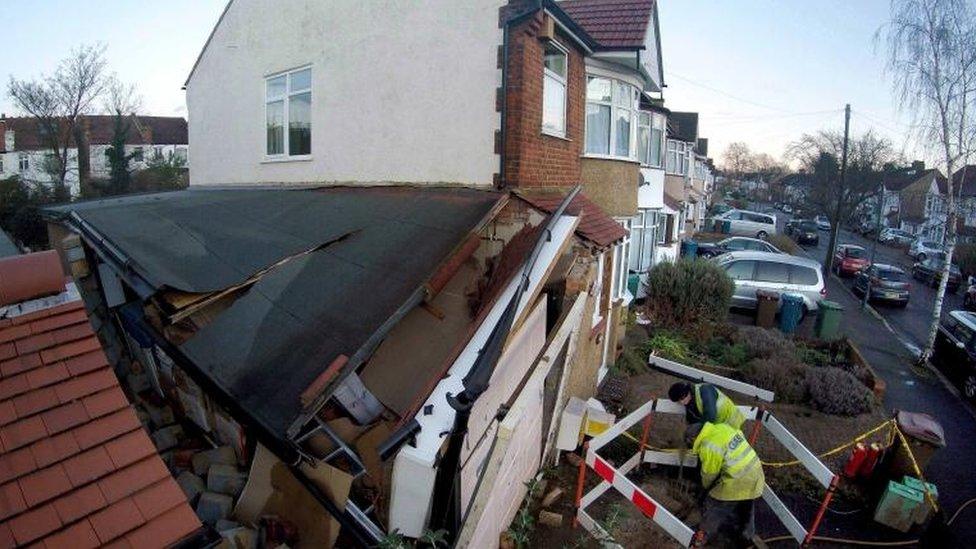 Roof damage