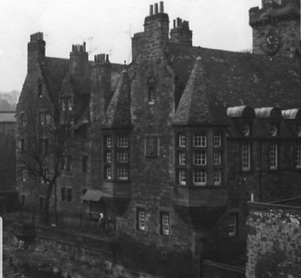 Well Court Hall in Dean Village in Edinburgh