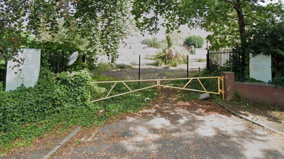 The vacant site of the former Spire Hospital in Whalley Range