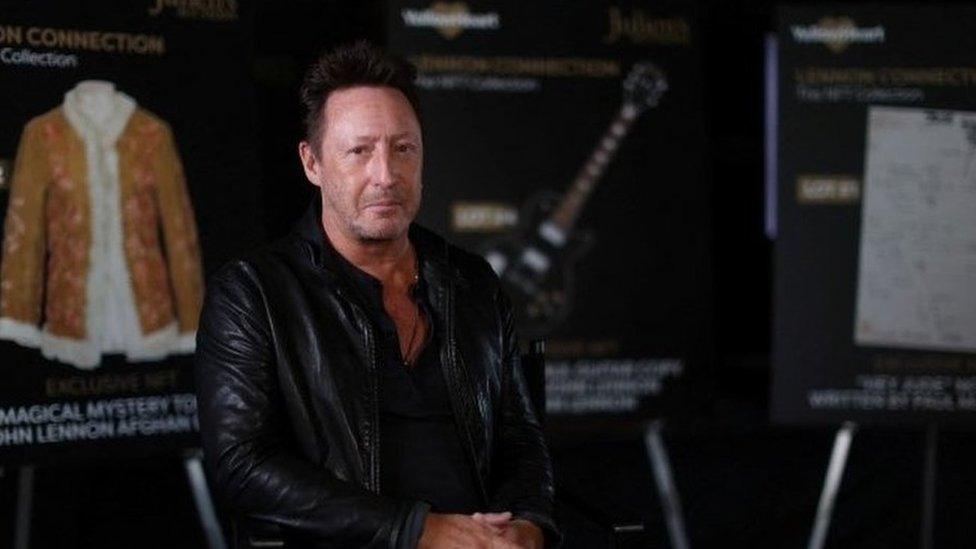 Julian Lennon with the Lennon Connection: The NFT Collection