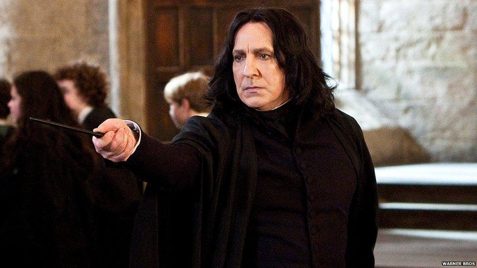 Alan Rickman in Harry Potter