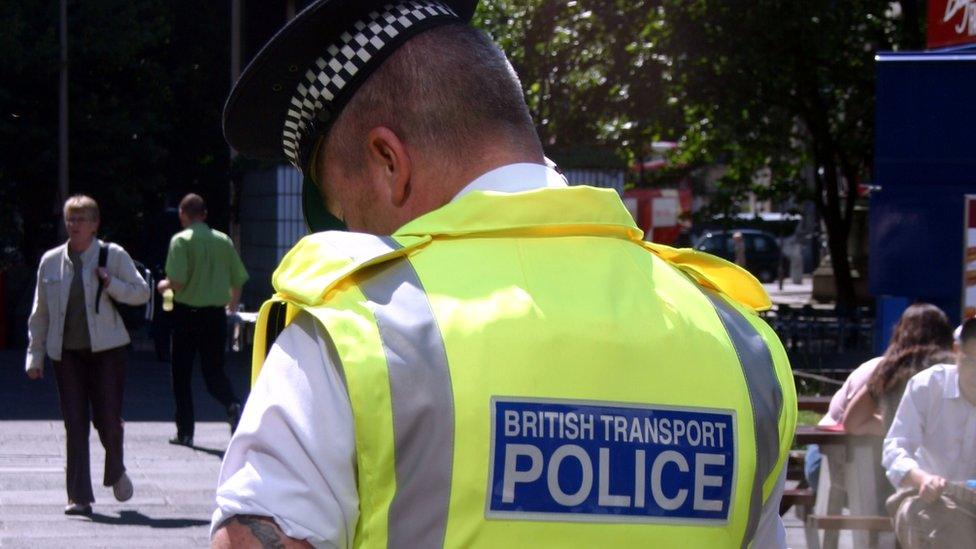 British Transport Police Officer