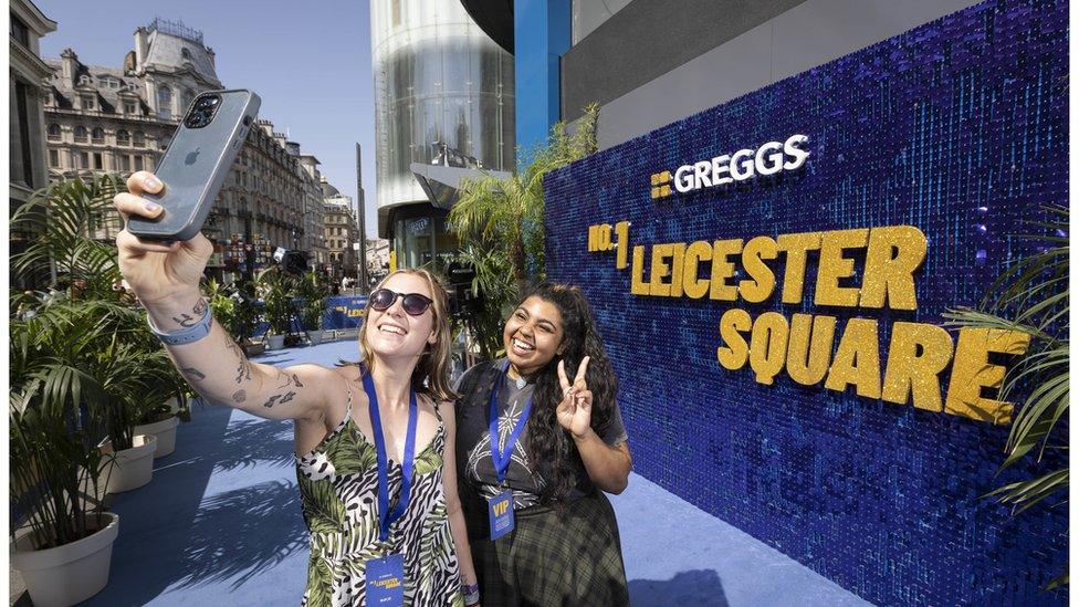 Greggs Leicester Square store