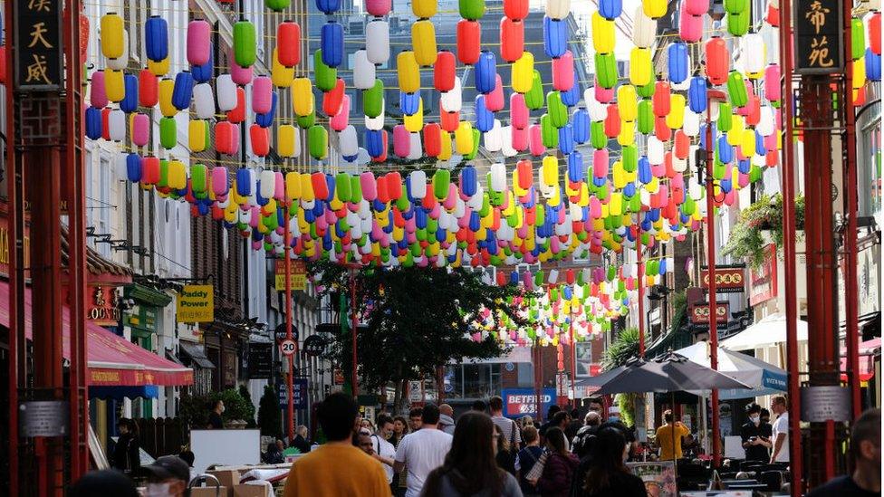 Chinatown London September 2020