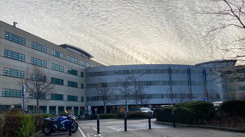 clouds gather over Great Western Hospital