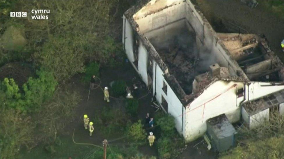 Llangammarch fire house