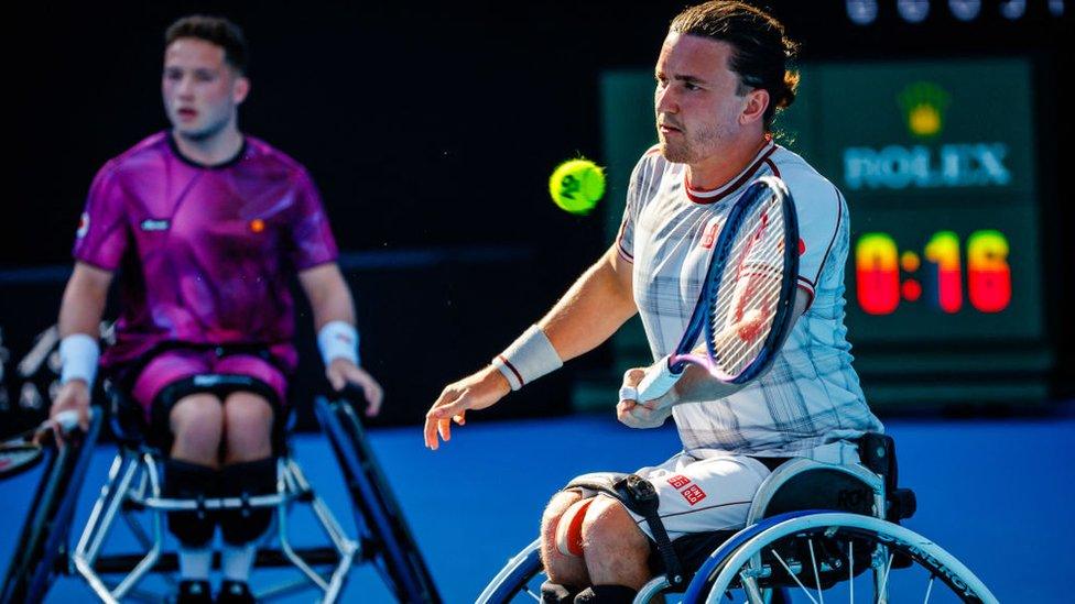 Alfie Hewett and Gordon Reid.