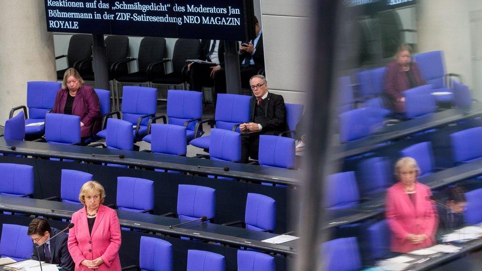 Question time in German Bundestag