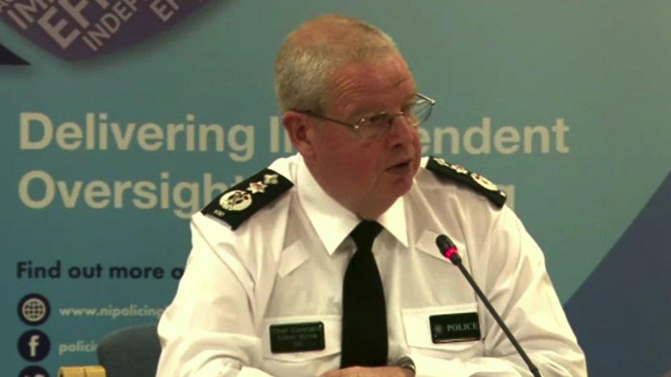 PSNI Chief Constable Simon Byrne