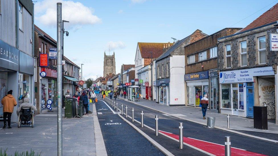 Keynsham High street