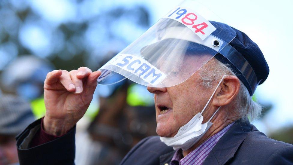 melbourne protester