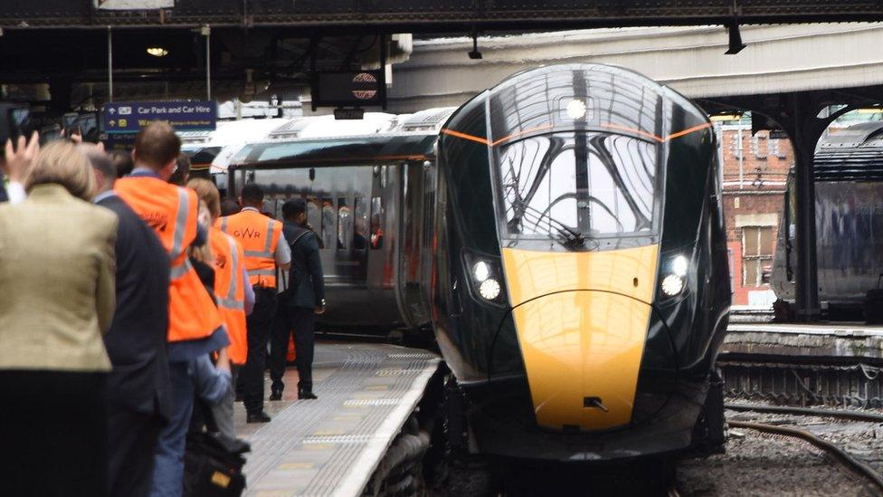 GWR train at station