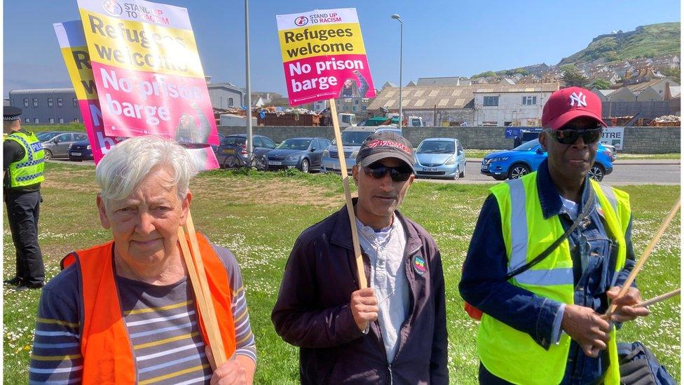 Barge protest 13.5.23