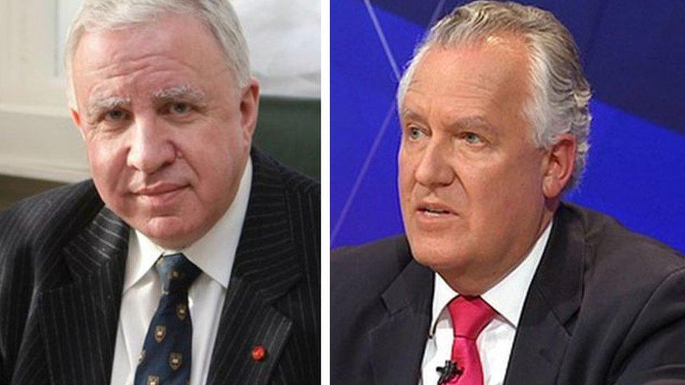 Paul Murphy and Peter Hain