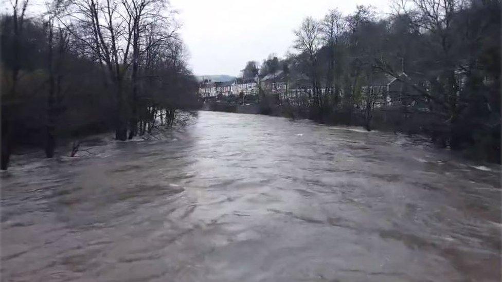 Drone footage in Pontypridd