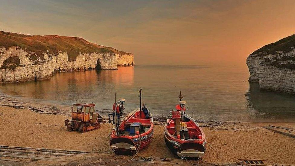 North Landing at Flamborough