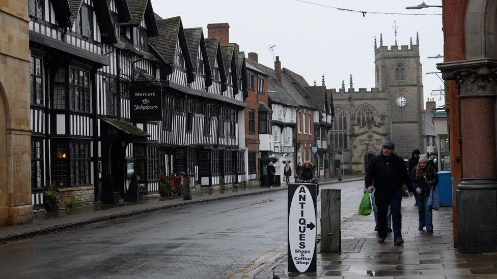 Stratford-upon-Avon town centre