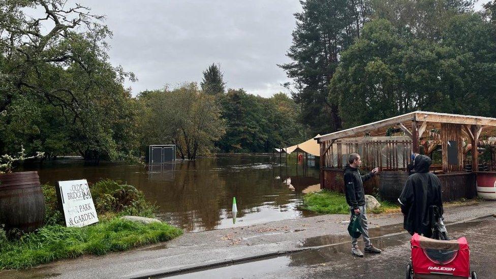 flooding of pub in Aviemore