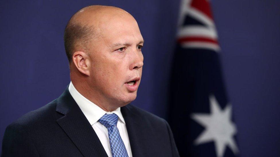 Home Affairs Peter Dutton