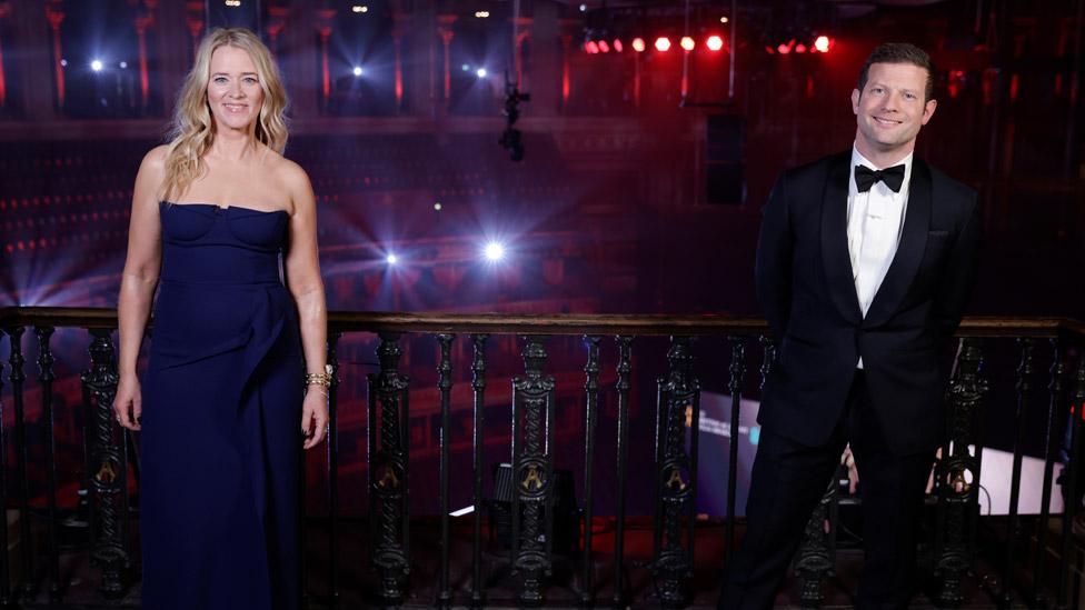 Bafta hosts Edith Bowman and Dermot O'Leary