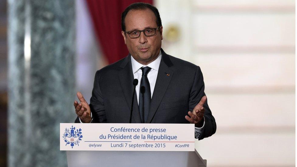 President Francois Hollande