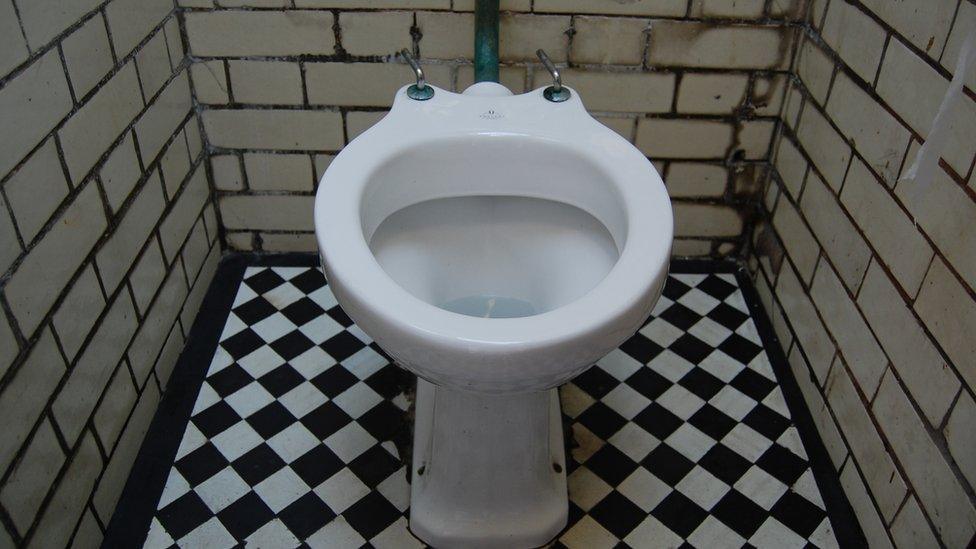 A toilet