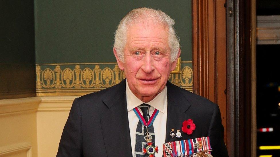 King Charles arrives at the Royal Albert Hall