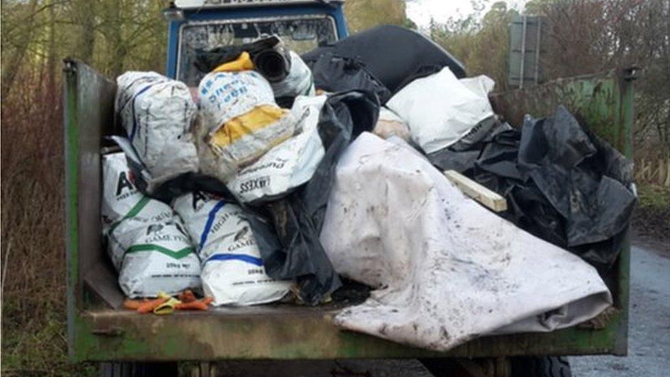 Tractor load of rubbish