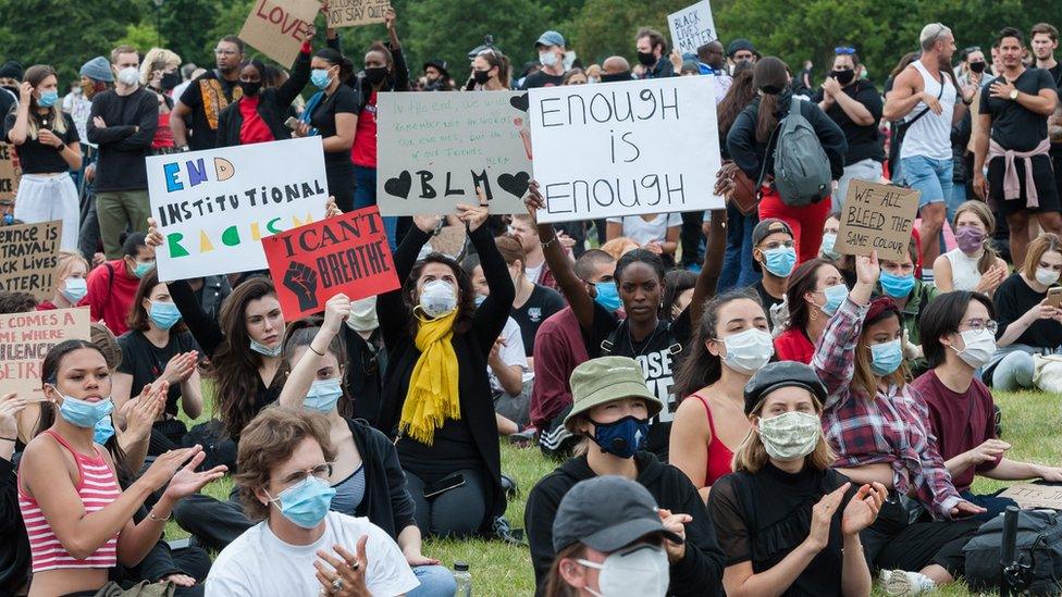 protesters.