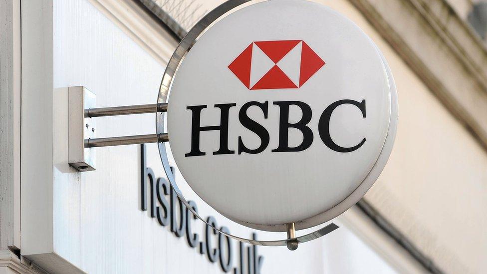 HSBC sign